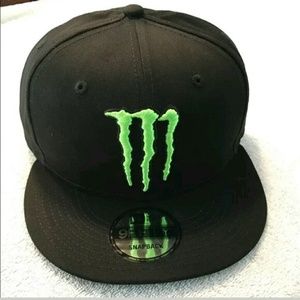 New Monster Energy snapback hat